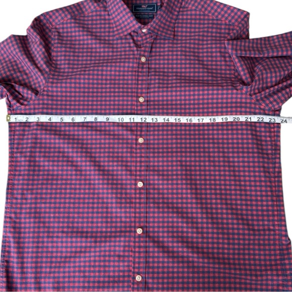Vineyard Vines Men’s Performance Slim Fit Cooper Shirt Size Large - Picture 4 of 6